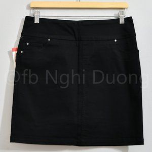 Black S.C. & CO Ladies' Denim‎ Skort